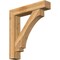 Ekena Millwork Imperial Block Rough Sawn Bracket w/ Offset Brace, Western Red Cedar, 8"W x 40"D x 44"H BKT0806X40X44IMP05RWR - alternate 1